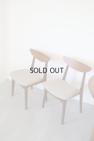 画像5: ダイニングテーブル&チェア2脚セット（お渡し時期：3月下旬〜4月中旬頃）