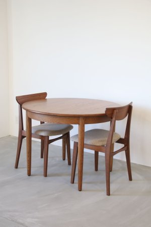 画像2: ダイニングテーブル&チェア2脚セット（お渡し時期：3月下旬〜4月中旬頃）