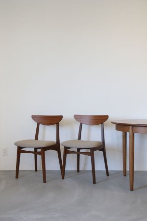 画像4: ダイニングテーブル&チェア2脚セット（お渡し時期：3月下旬〜4月中旬頃）