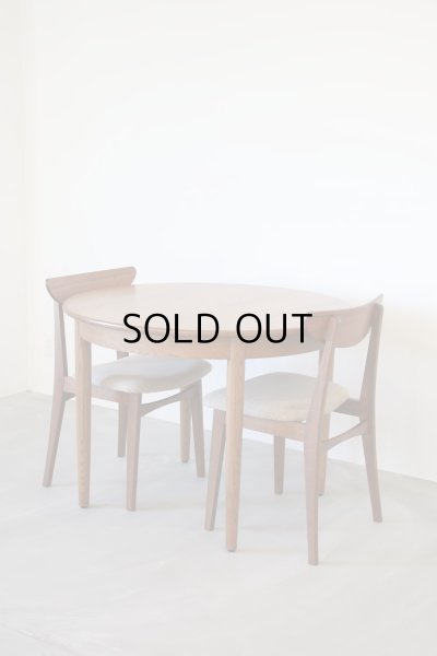 画像2: ダイニングテーブル&チェア2脚セット（お渡し時期：3月下旬〜4月中旬頃） (2)