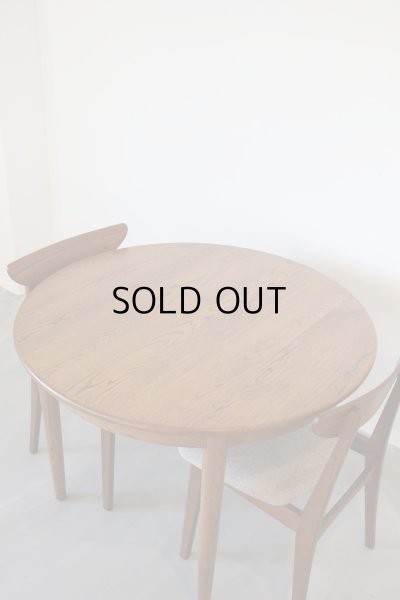 画像3: ダイニングテーブル&チェア2脚セット（お渡し時期：3月下旬〜4月中旬頃） (3)