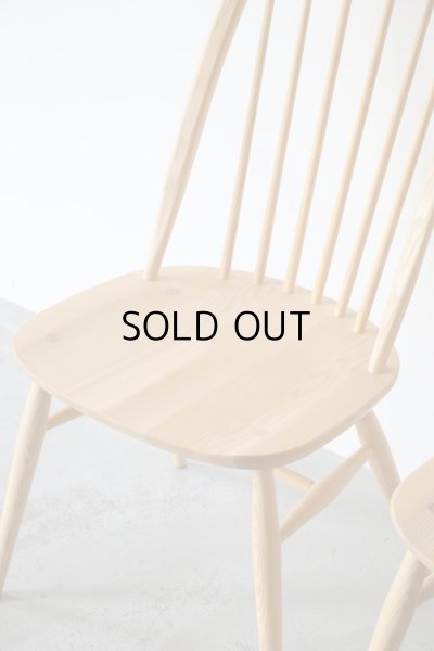 画像4: クエーカーチェア 2脚（アーコール社） (4)