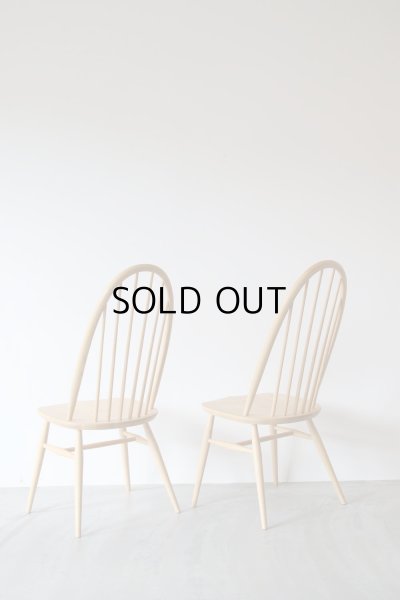 画像7: クエーカーチェア 2脚（アーコール社） (7)